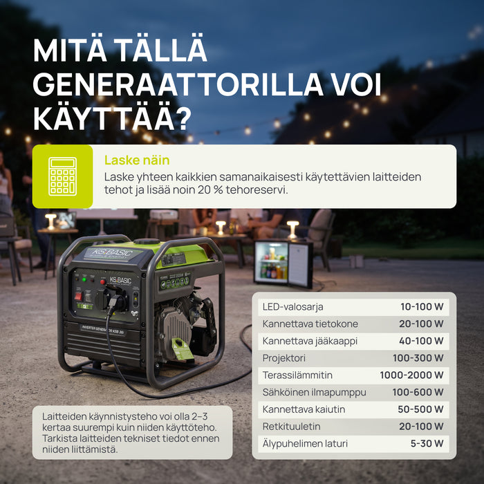 Invertorový generátor KSB 36i