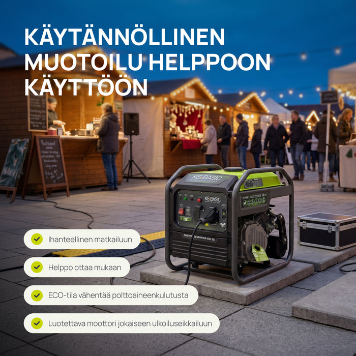 Invertorový generátor KSB 36i
