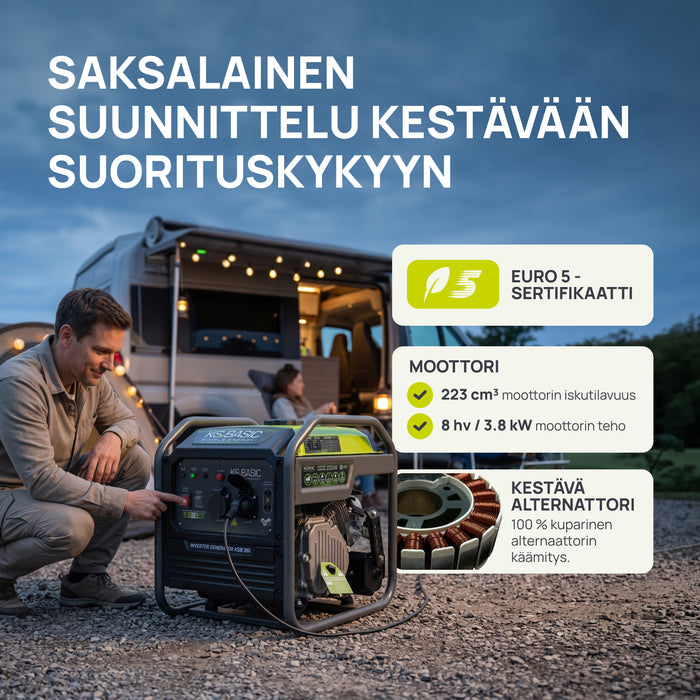 Invertorový generátor KSB 36i