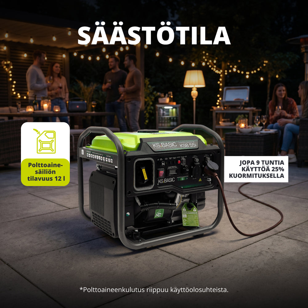 Invertorový generátor KSB 55i