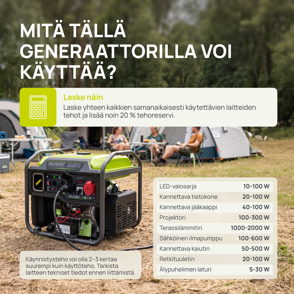 Invertorový generátor KSB 80iE-1/3