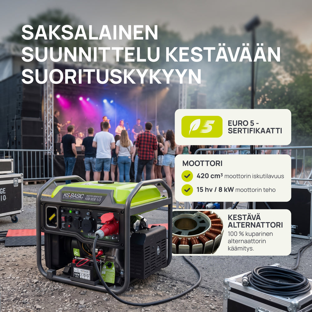 Invertorový generátor KSB 80iE-1/3