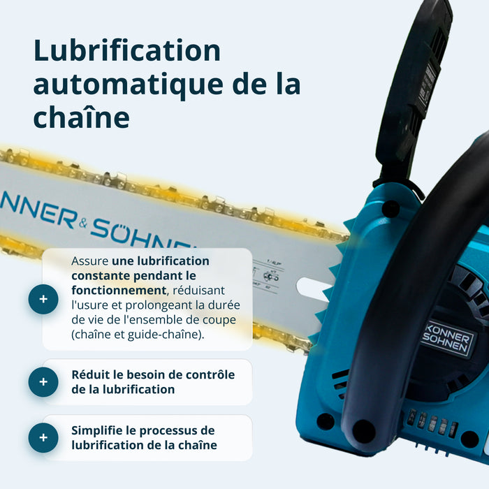 Scie à batterie KS MCS20V-12 SET PLUS