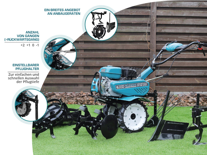 Gasoline tiller KS 7HP-950S (Refurbished Good)