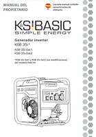 Generador Inverter KSB 35i