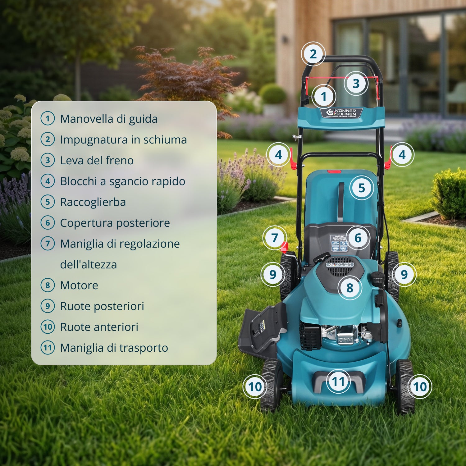 Tosaerba a Benzina KS 46LMG-SP