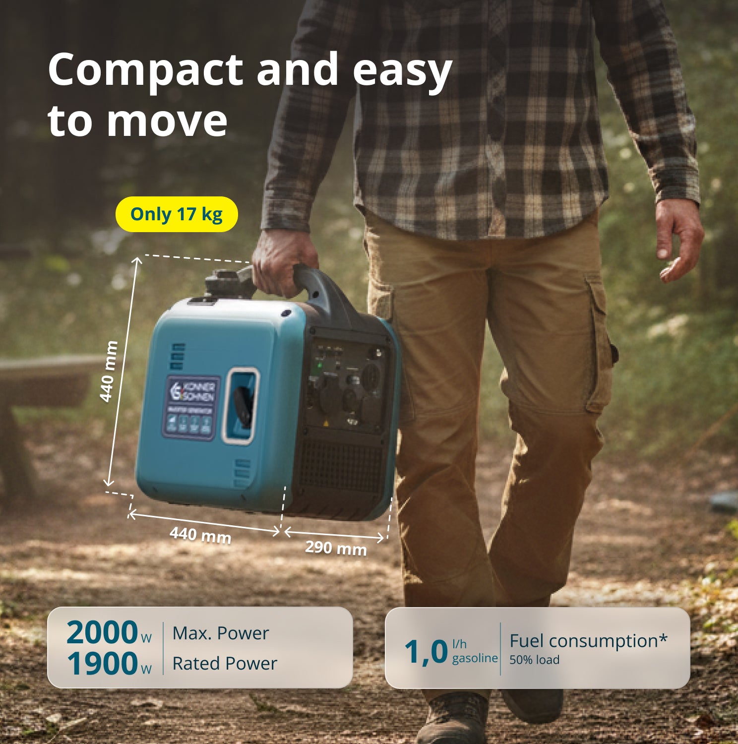 Invertergenerator KS 1900i S