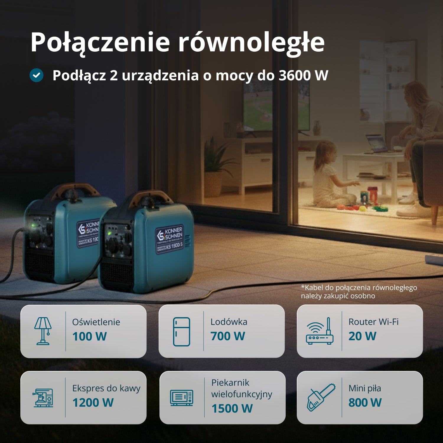 Generator inwertorowy KS 1900i S 