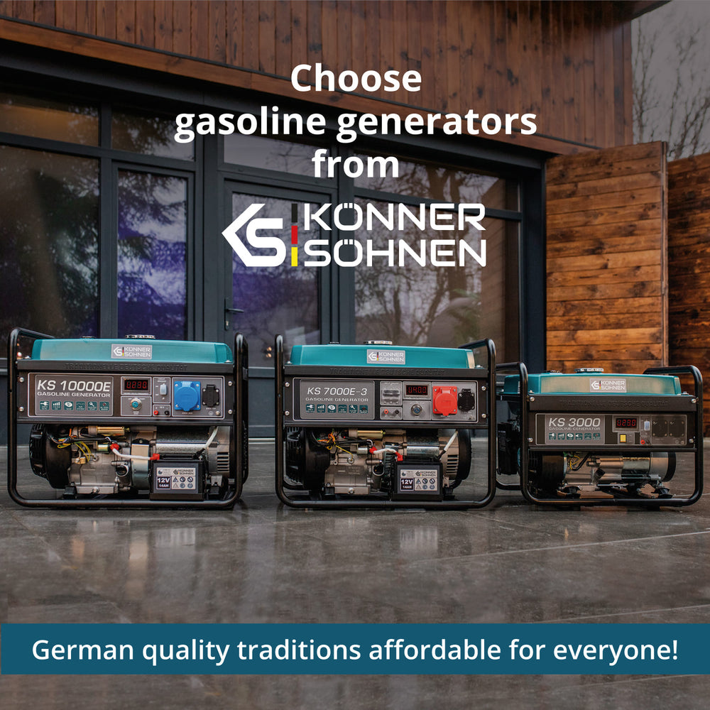 Benzinegenerator "Könner & Söhnen" KS 3000