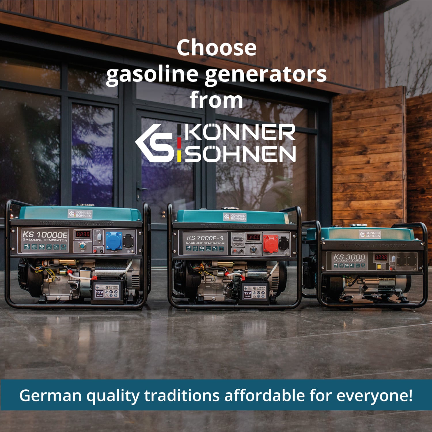 Gasoline generator "Könner & Söhnen" KS 3000