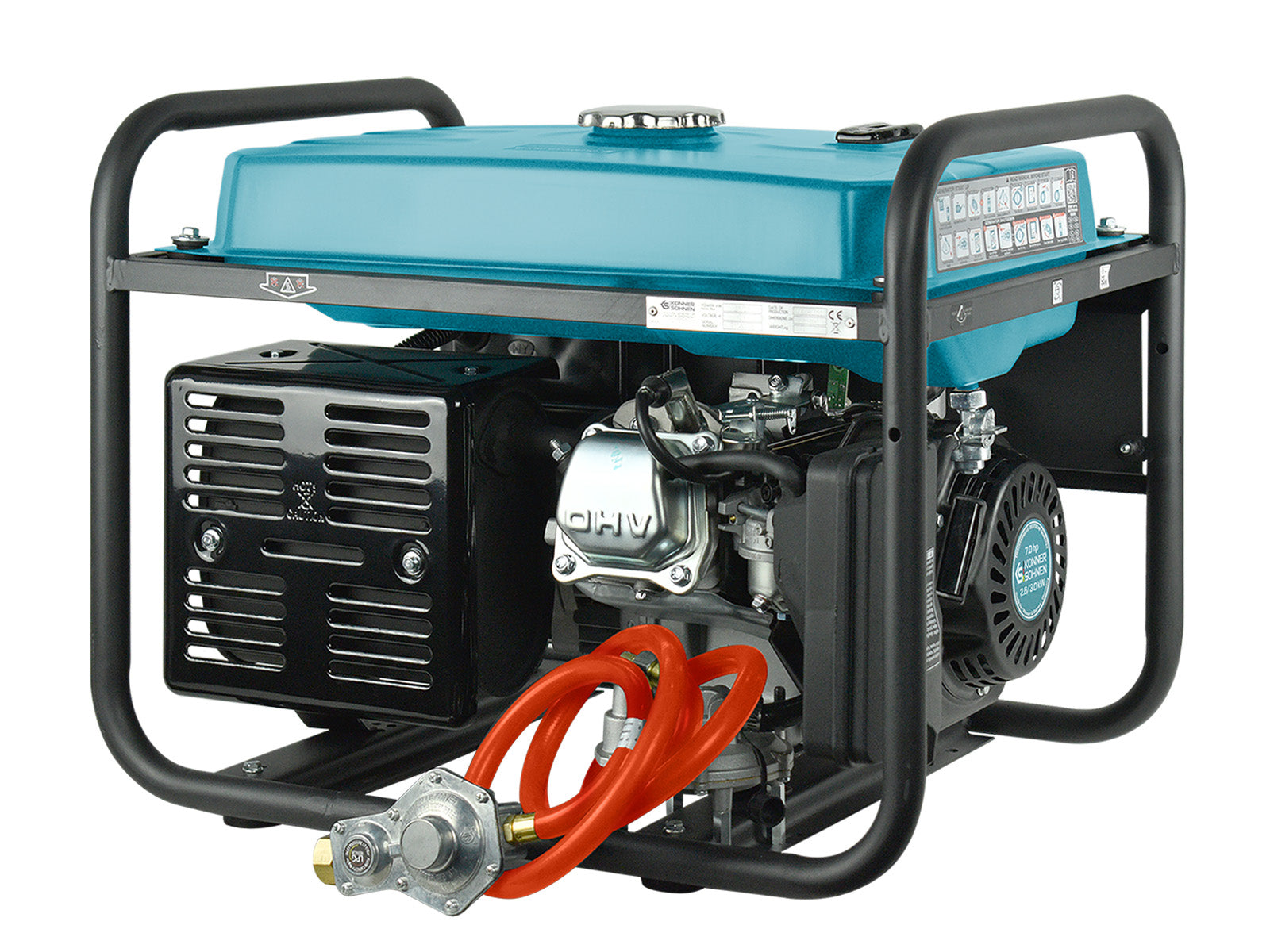 LPG/Benzínový generátor „Könner & Söhnen“ KS 3000G