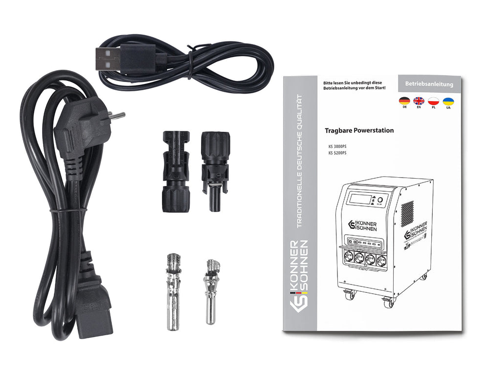 KS 3000PS 3-in-1 Draagbare Stroomvoorziening