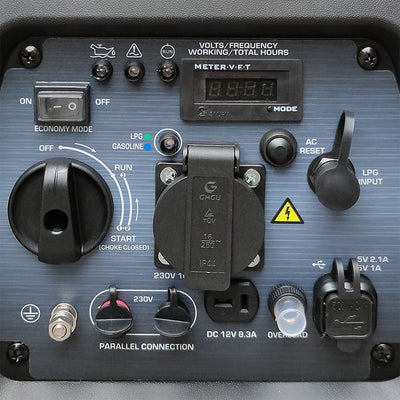Panel de control ergonómico 