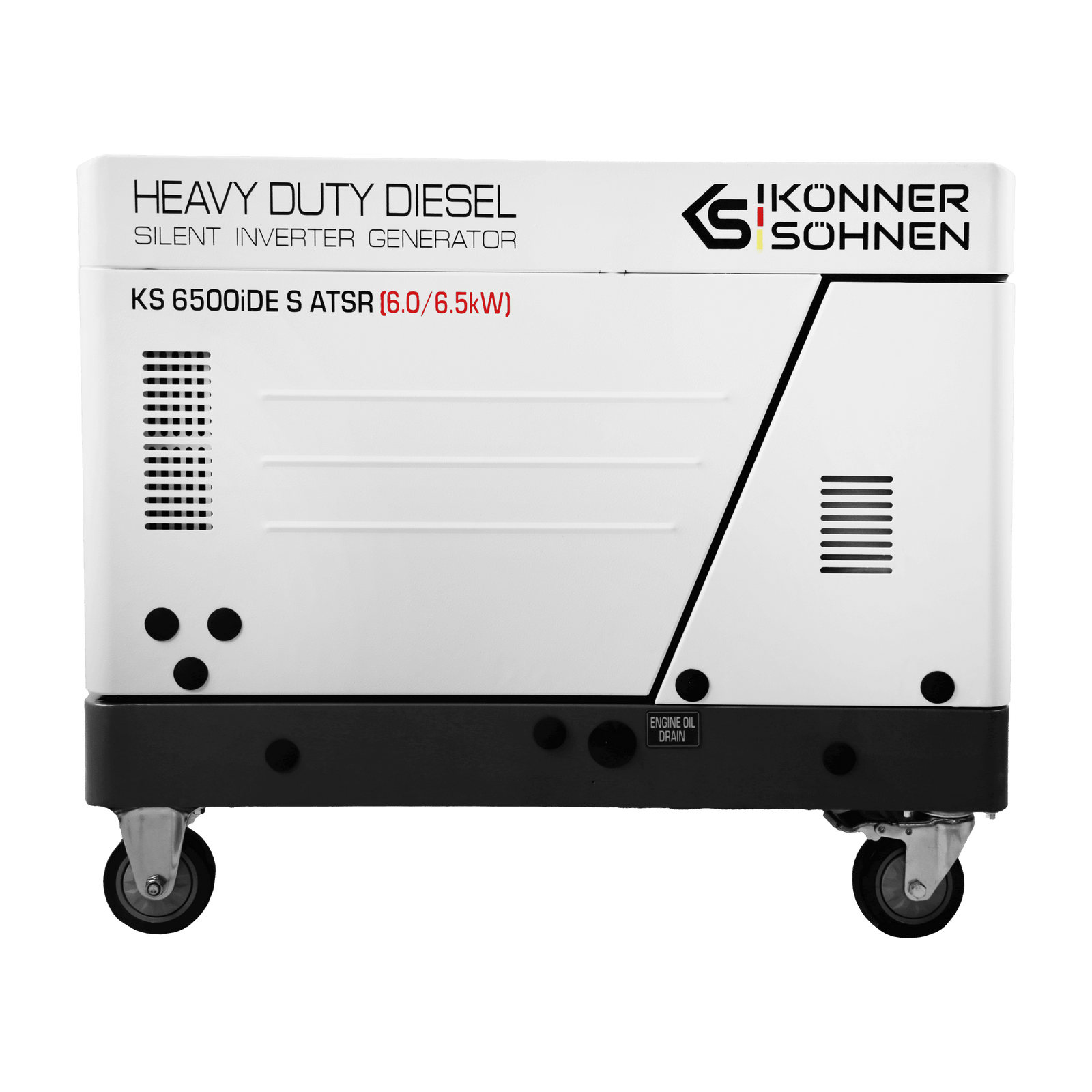 Groupe électrogène diesel inverter dans un caisson insonorisé KS 6500iDE S ATSR