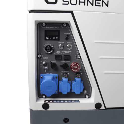 Diesel Inverter Generator in Soundproof Casing KS 6500iDE S ATSR