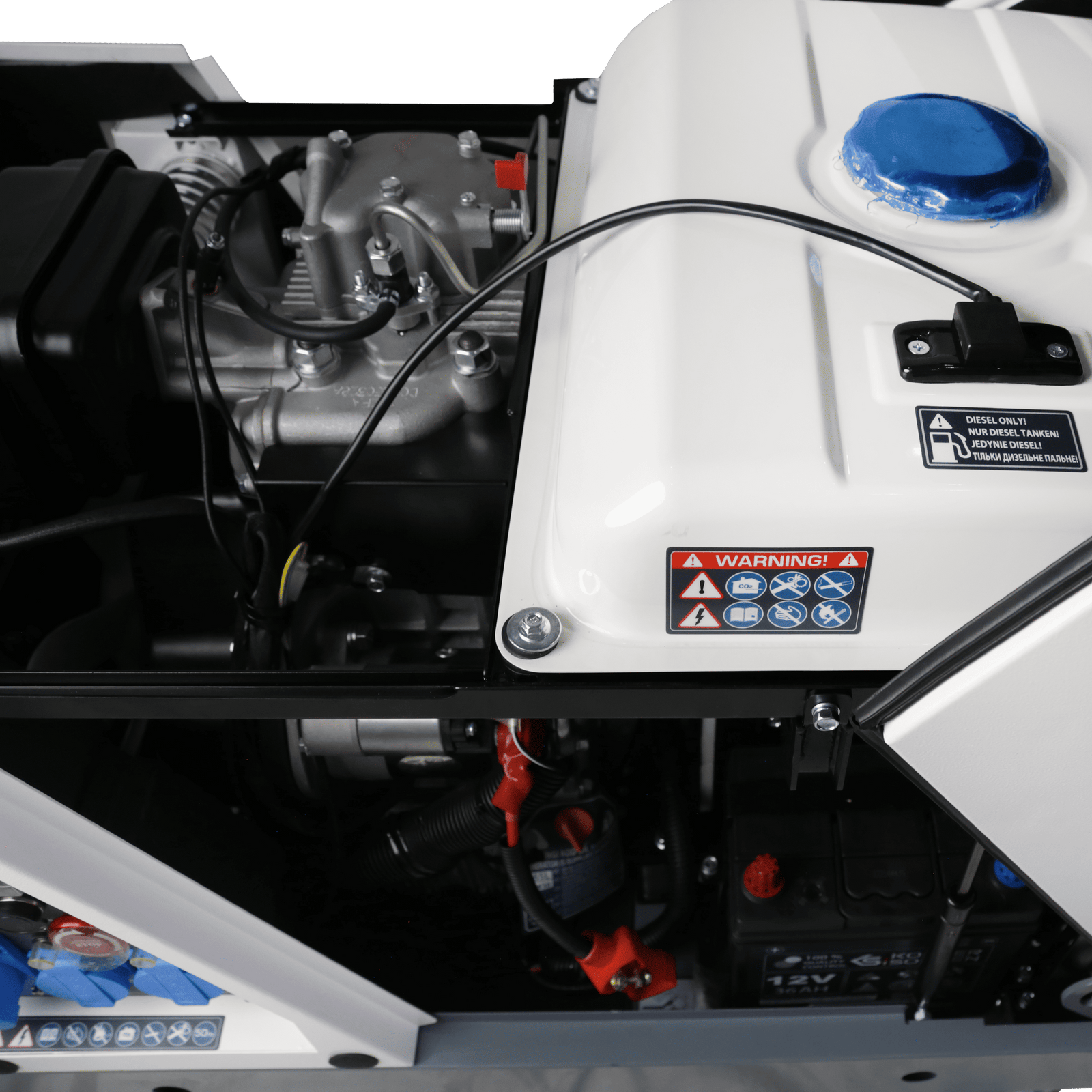 Groupe électrogène diesel inverter dans un caisson insonorisé KS 6500iDE S ATSR