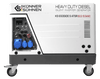 Groupe électrogène diesel inverter dans un caisson insonorisé KS 6500iDE S ATSR