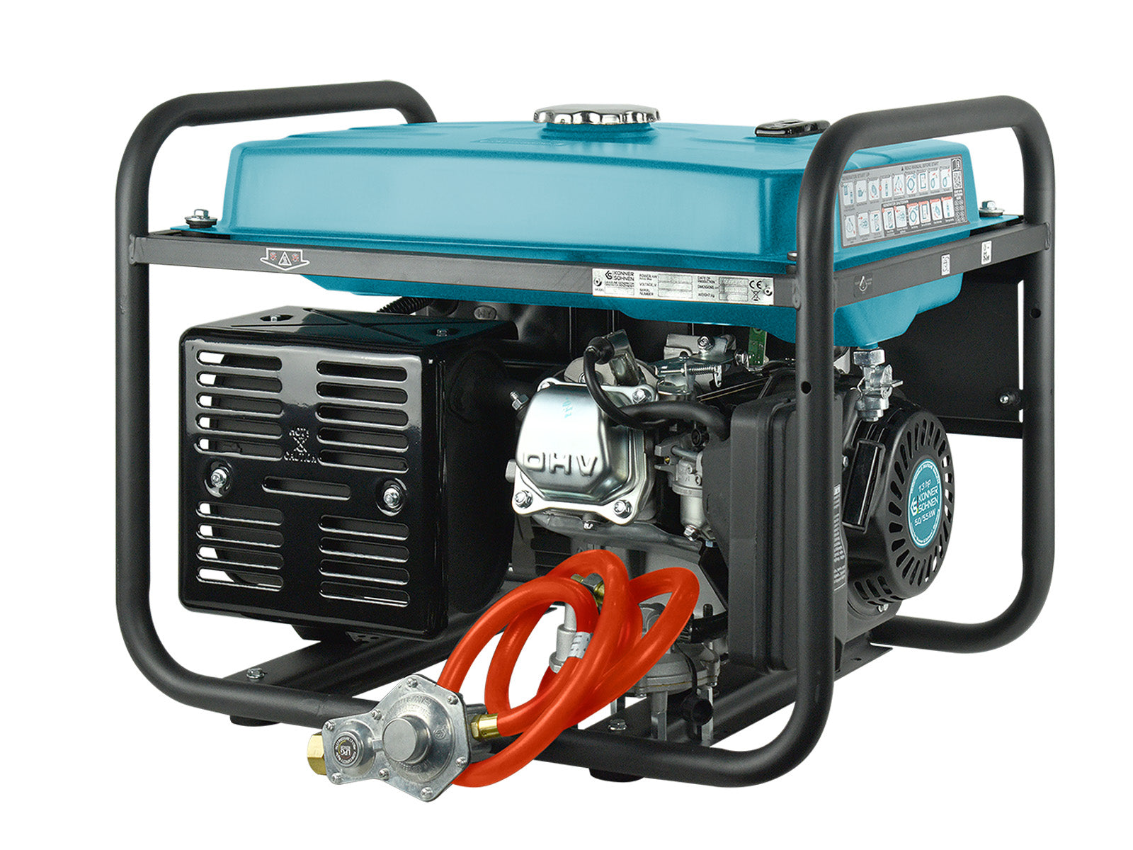 LPG/Gasoline Generator "Könner & Söhnen" KS 7000E G