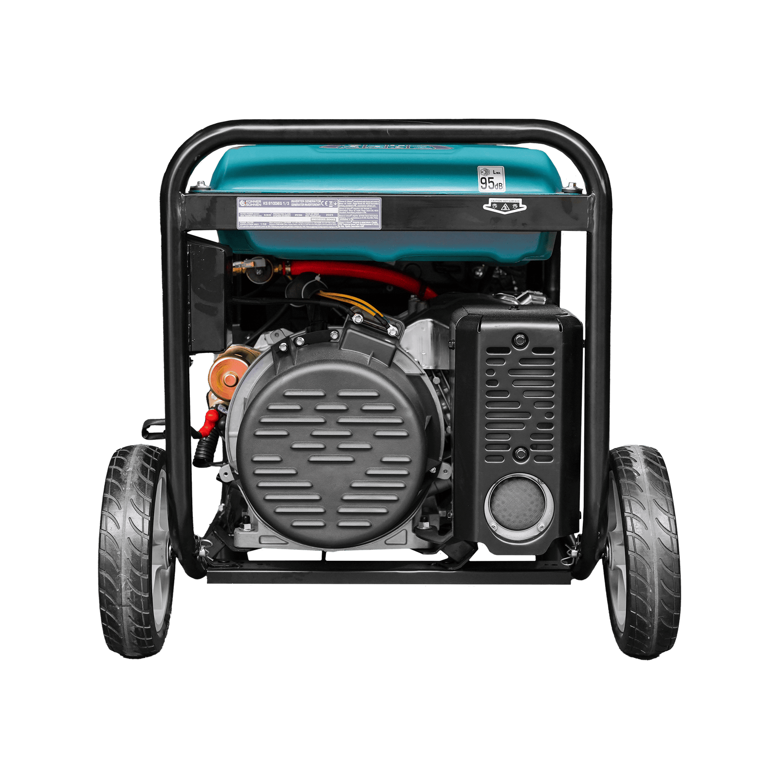 LPG/bensiini invertterigeneraattori KS 8100iEG 1/3