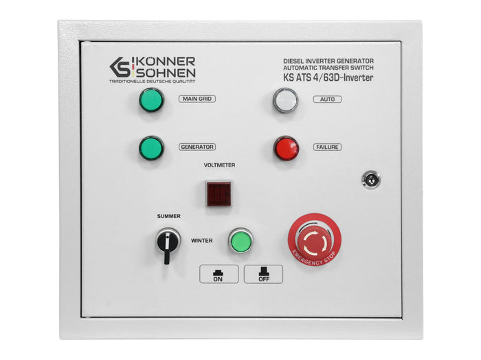 Interruptor de Transferência Automática KS ATS 4/63D-Inverter