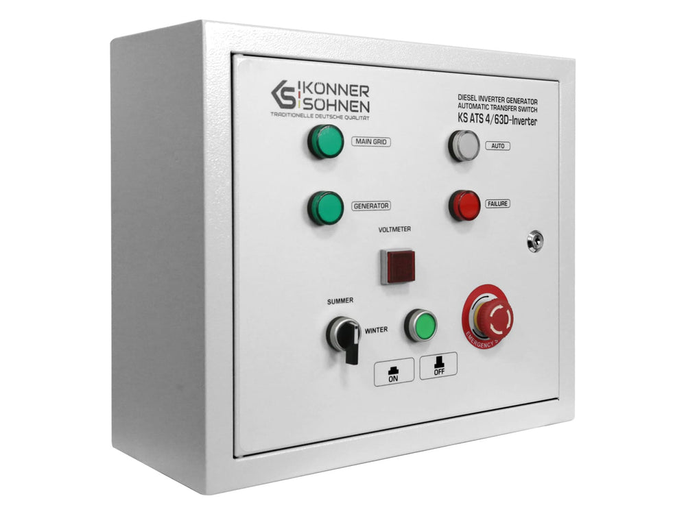 Interruptor de Transferência Automática KS ATS 4/63D-Inverter