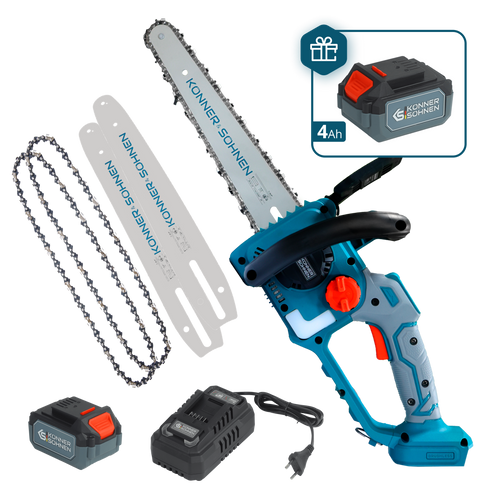 Johdoton Mini Moottorisaha KS MCS20V-12 SET PLUS