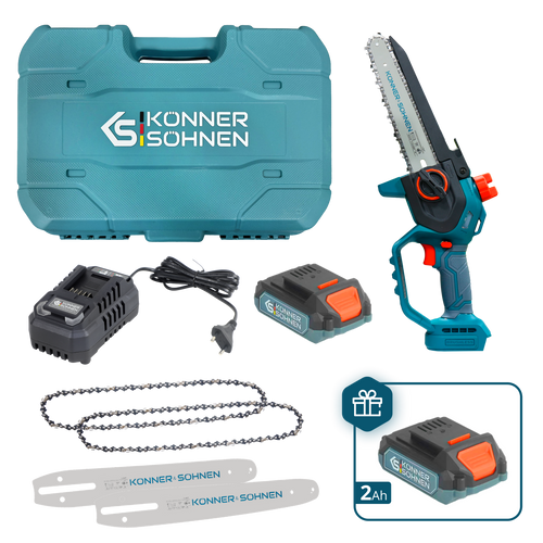 Johdoton Mini Moottorisaha KS MCS20V-8 CASE PLUS