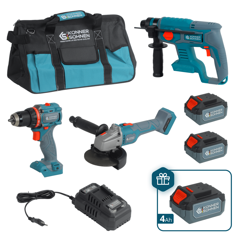 Johdoton Master Set 3-in-1 Kit KS RHAGD 20V SET 3 PLUS