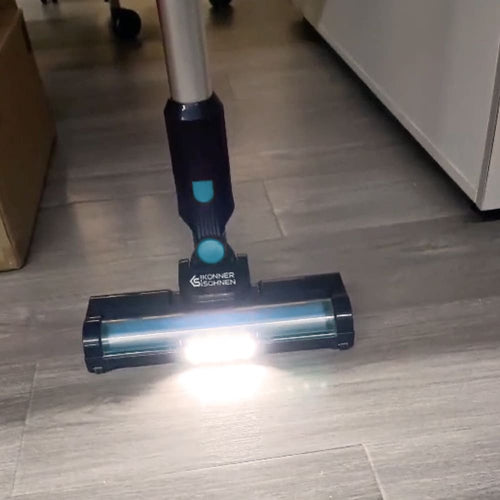 Lampa na szczotce elektrycznej