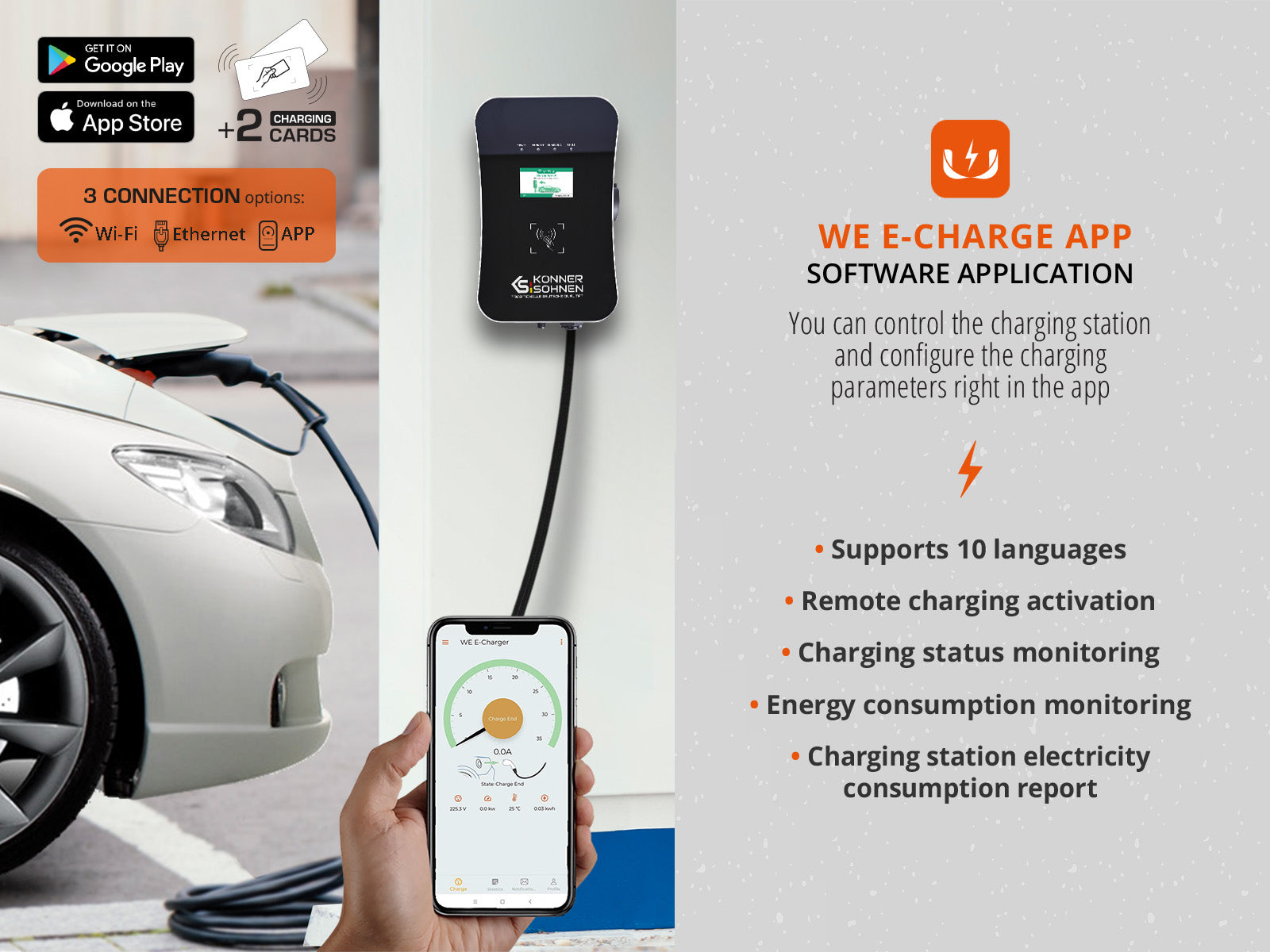 Nabíjecí stanice pro elektrické vozidlo KS X16/3