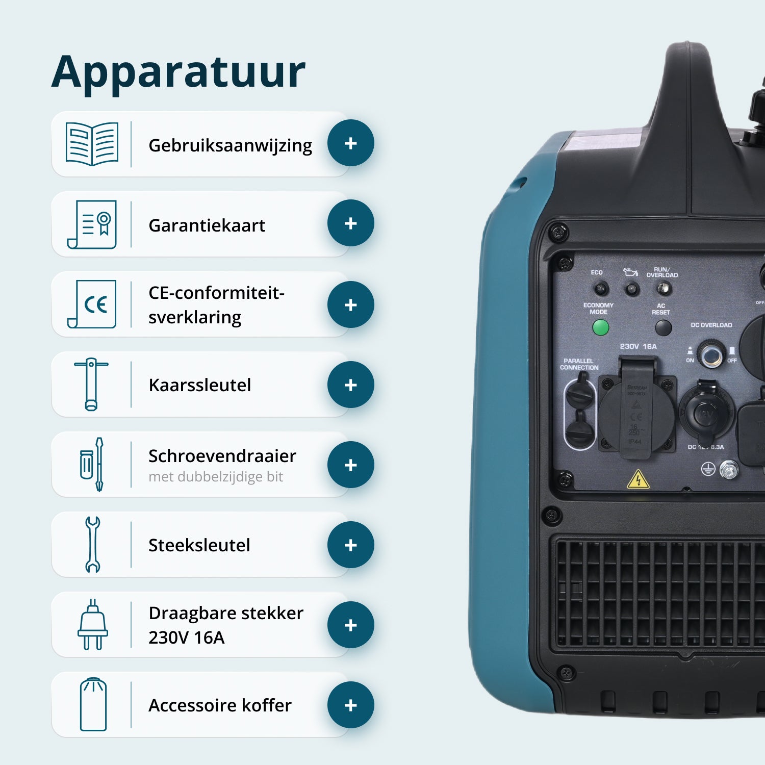 Invertergenerator KS 1900i S
