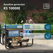 Bensiinikäyttöinen generaattori 'Könner & Söhnen' KS 10000E thumbnail