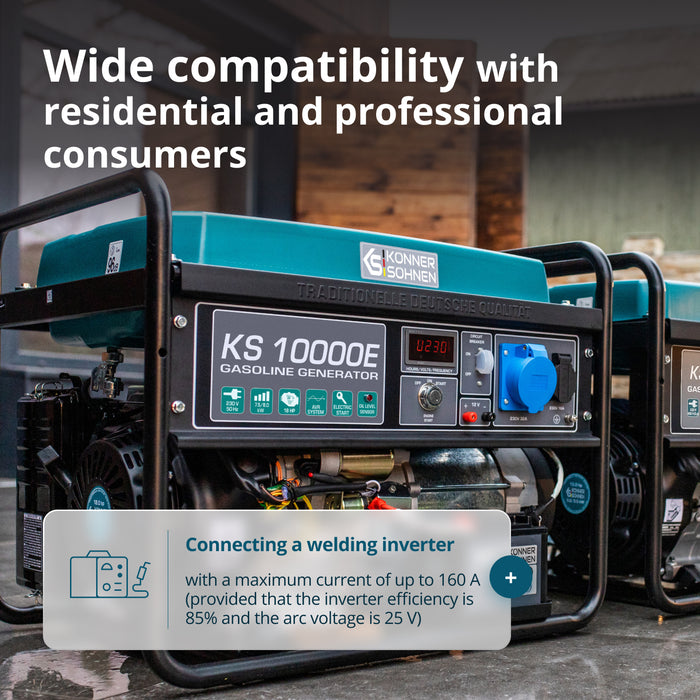 Benzínový generátor „Könner & Söhnen“ KS 10000E