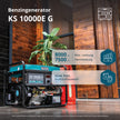 LPG/Benzin-Generator "Könner & Söhnen" KS 10000E G thumbnail