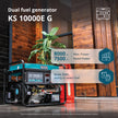 Generátor LPG/benzín "Könner & Söhnen" KS 10000E G thumbnail