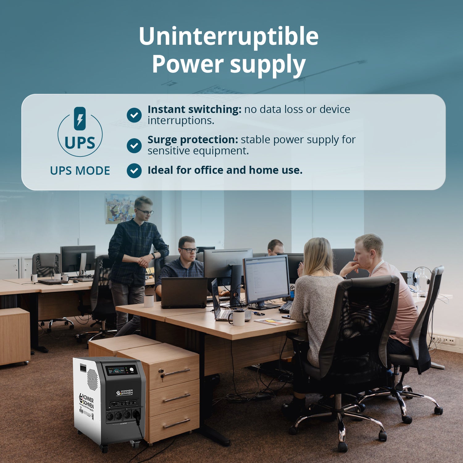 KS 3000PS 3-in-1 Portable Power Station