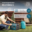 LPG/benzin inverter generator KS 3100iG S thumbnail