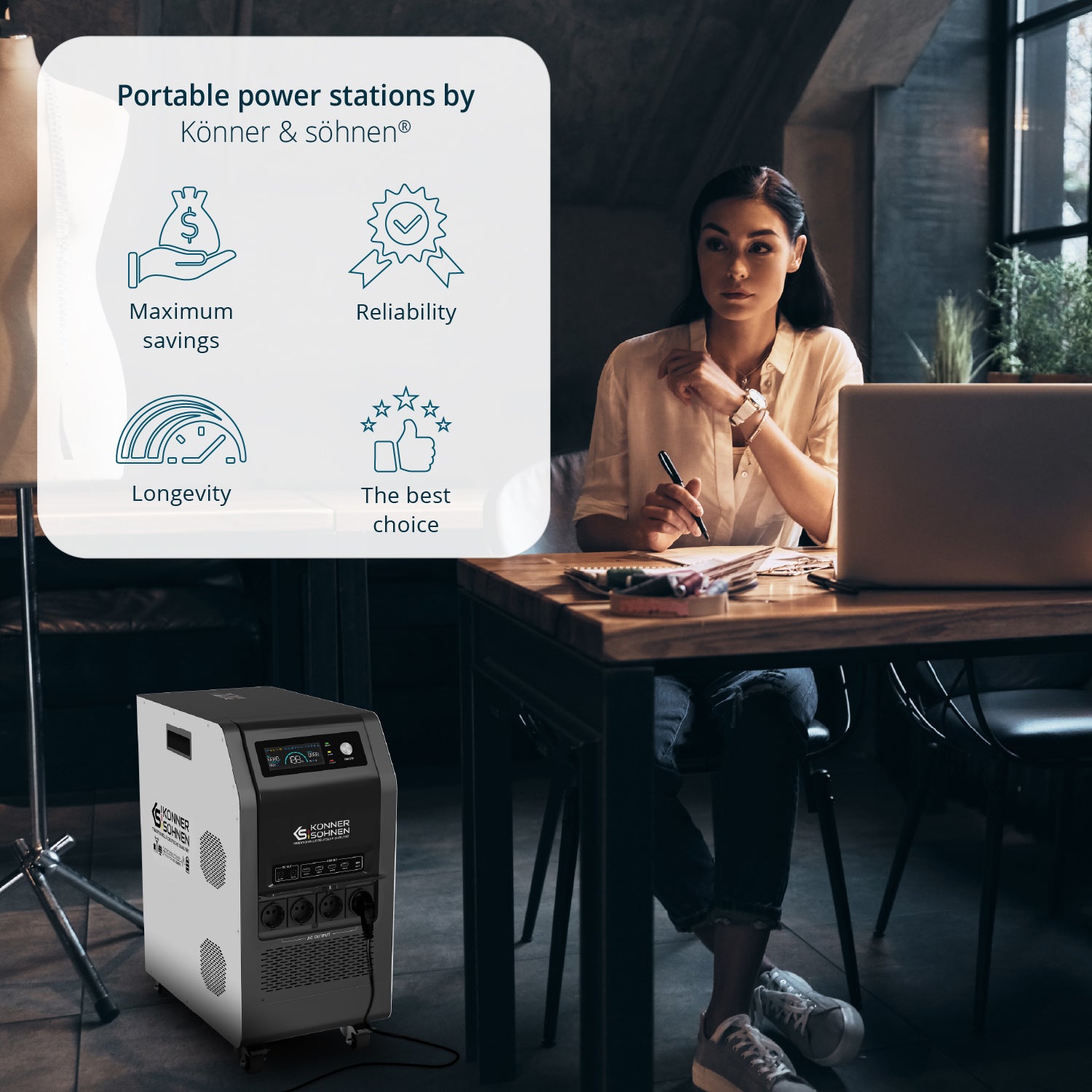 Přenosná elektrárna KS 5200PS