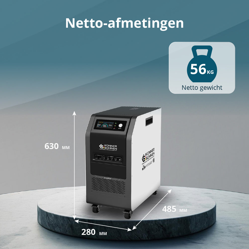 Draagbare Stroomvoorziening 3-in-1 KS 5200PS