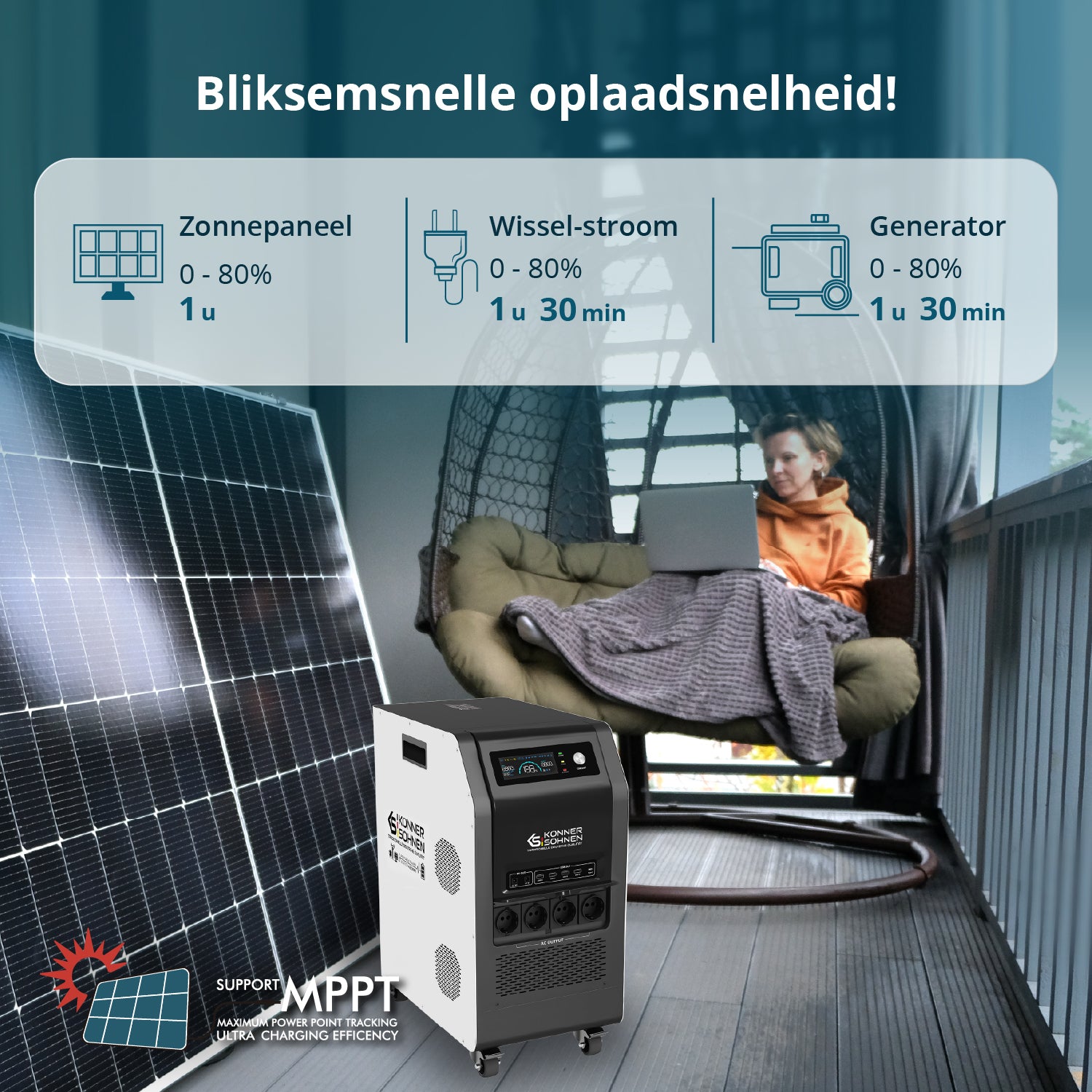 Draagbare stroomvoorziening KS 5200PS