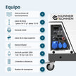 Generador inverter diésel en carcasa insonorizada KS 6500iDE S ATSR (Reacondicionado Bueno estado) thumbnail