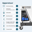 Diesel Inverter Generator in Geluiddichte Behuizing KS 6500iDE S ATSR thumbnail