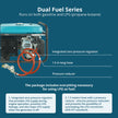 LPG/Gasoline Generator "Könner & Söhnen" KS 7000E G thumbnail