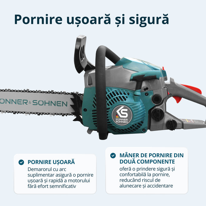 Drujbă pe benzină KS CS20G-16