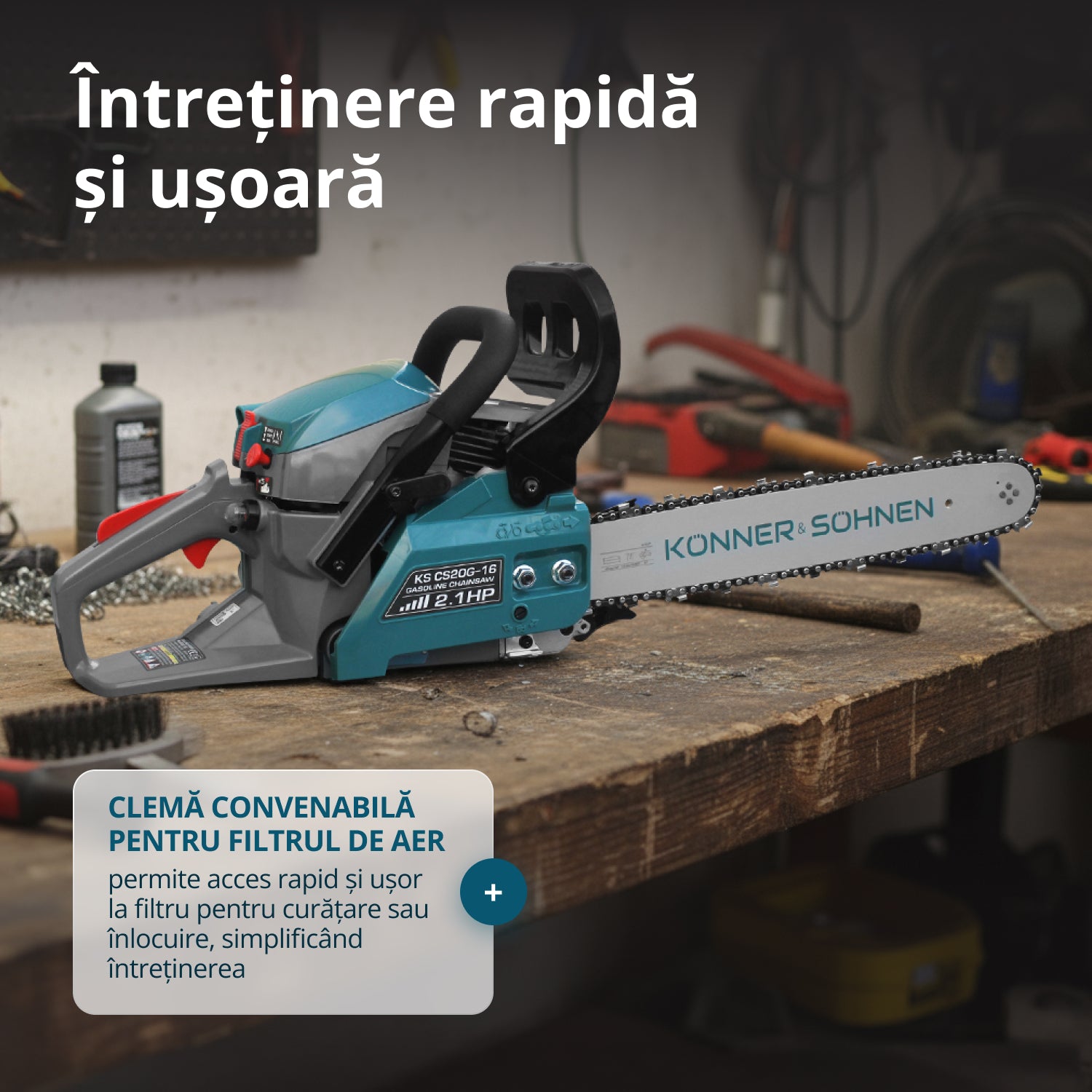 Bensiiniketjusaha KS CS20G-16