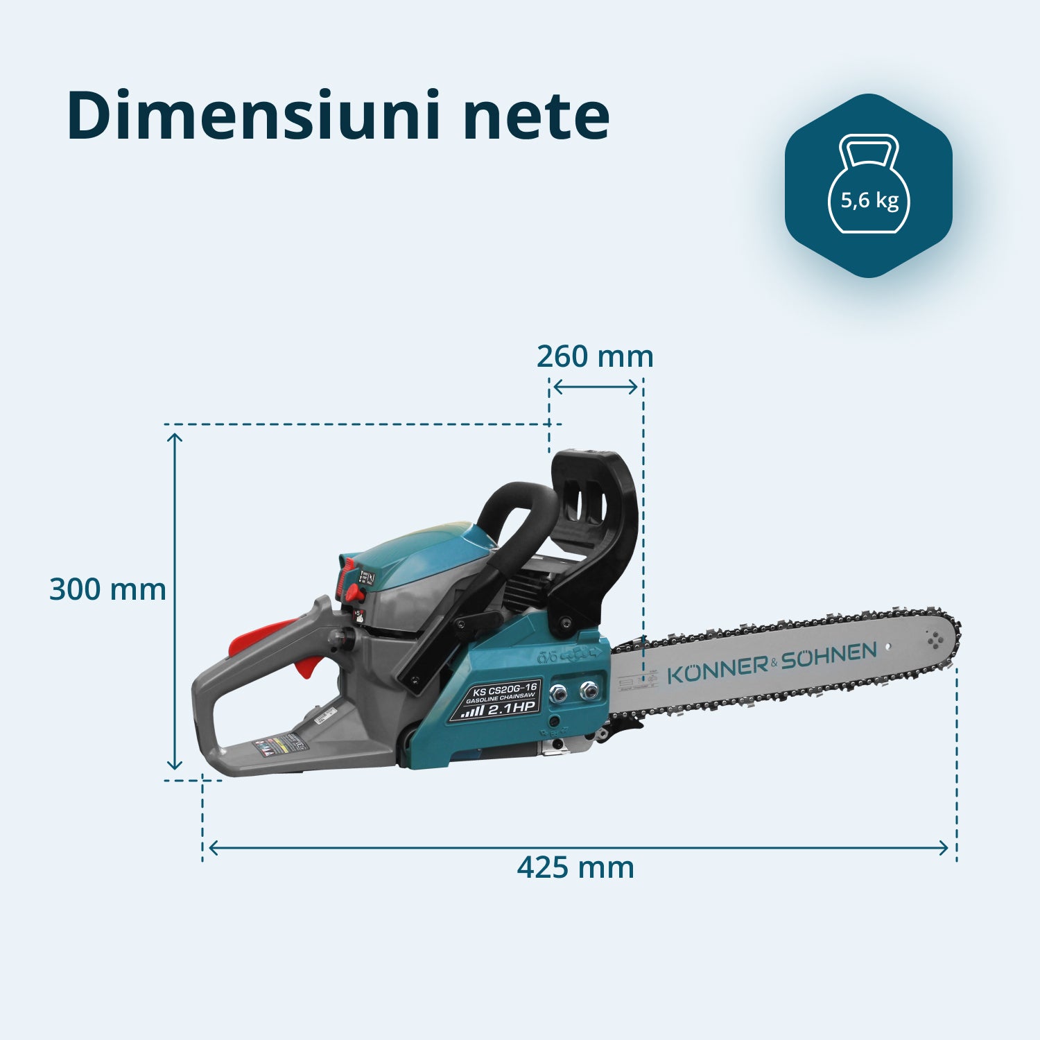 Bensiiniketjusaha KS CS20G-16