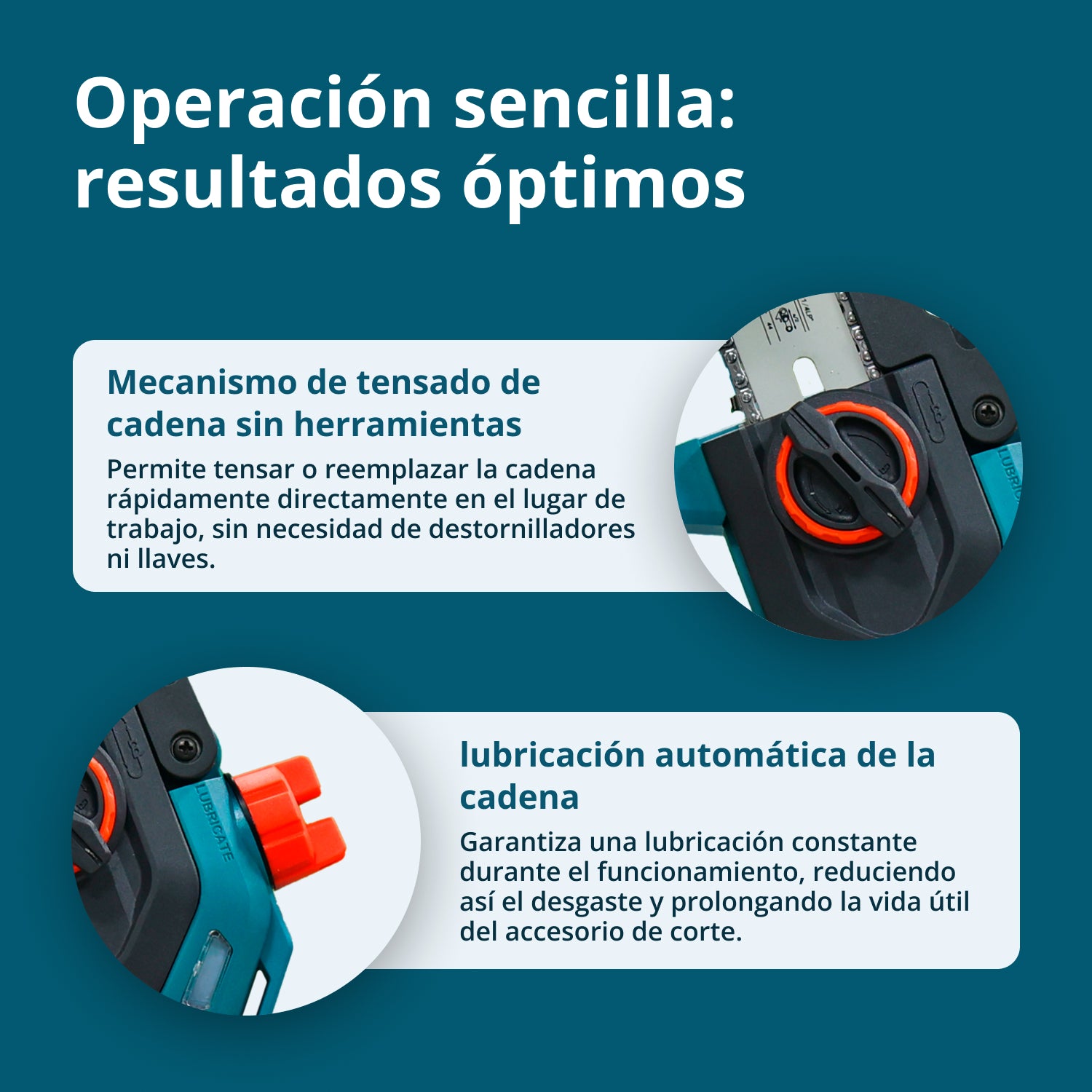 Johdoton Mini Moottorisaha KS MCS20V-8