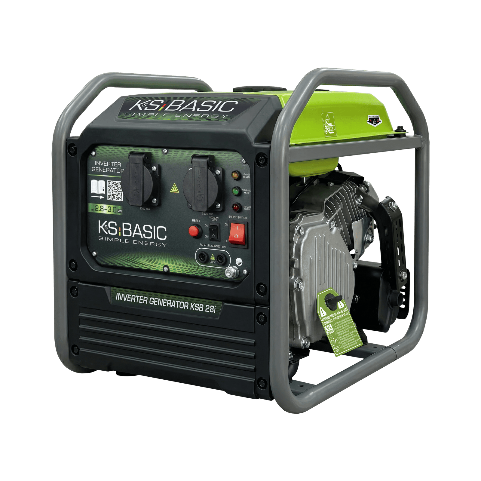 Invertterigeneraattori KSB 28i