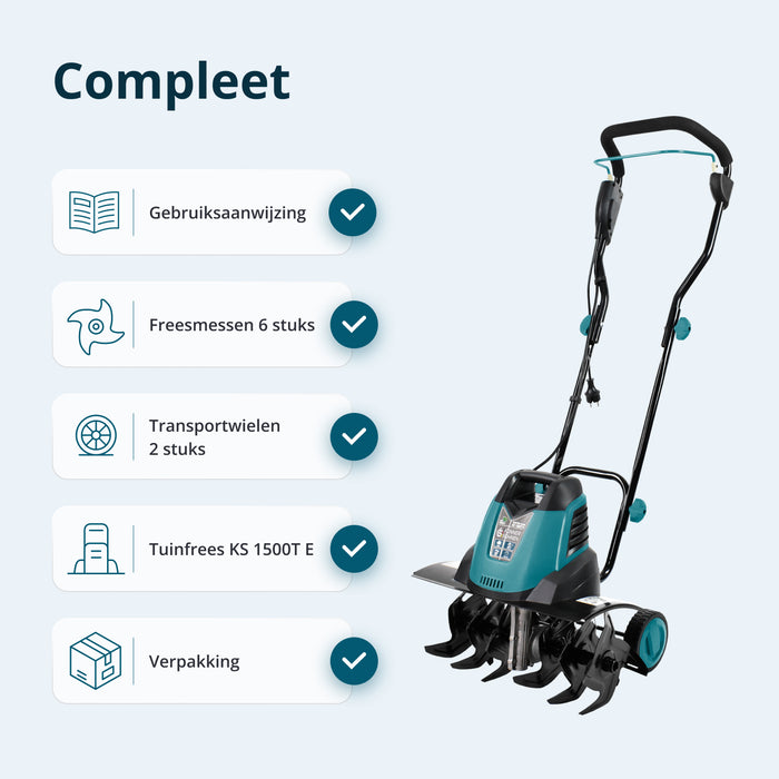 Elektrische tuinfrees KS 1500T E