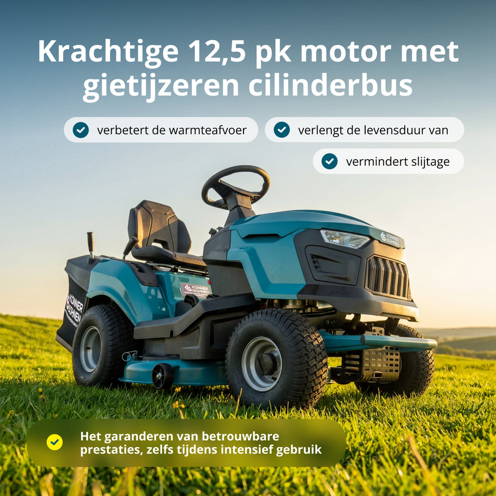 Benzine Tractor Grasmaaier KS 98TMG-H